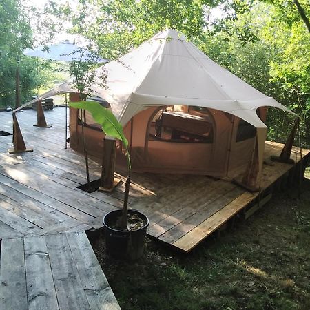 Tente Safari Lodge Dans Foret Luxuriante Vielle-Tursan Buitenkant foto