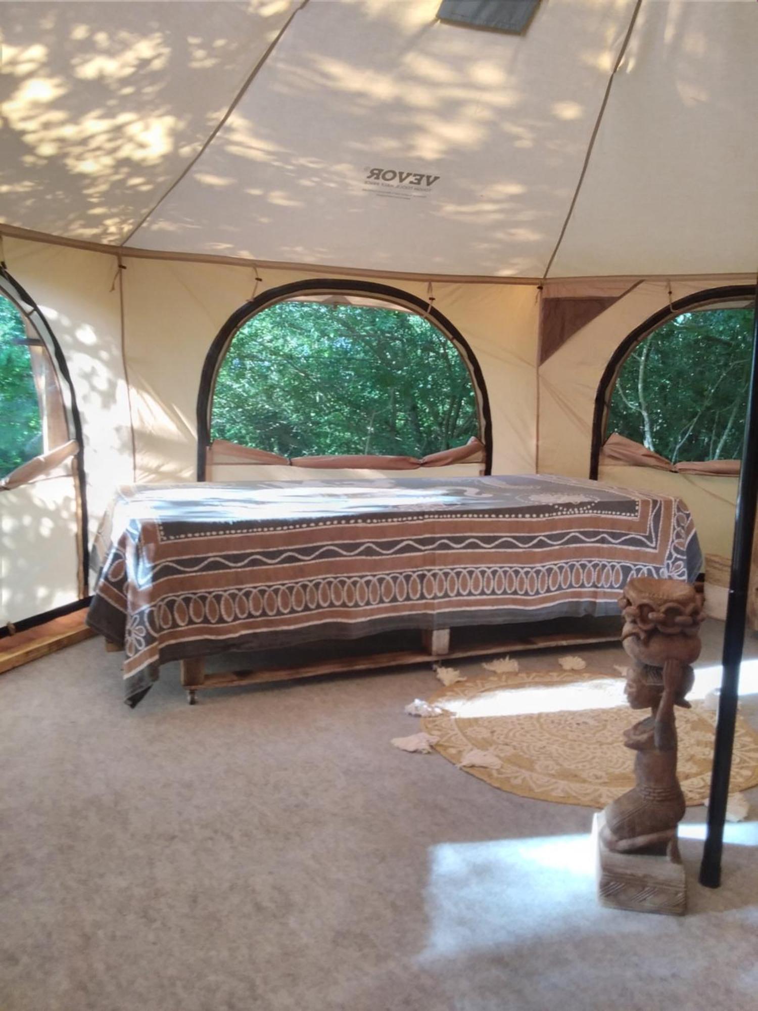 Tente Safari Lodge Dans Foret Luxuriante Vielle-Tursan Buitenkant foto