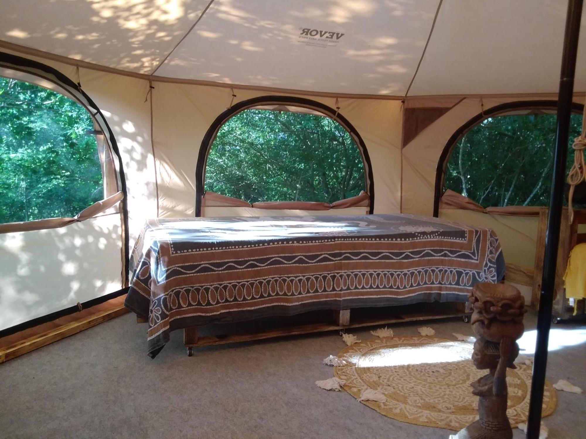 Tente Safari Lodge Dans Foret Luxuriante Vielle-Tursan Buitenkant foto