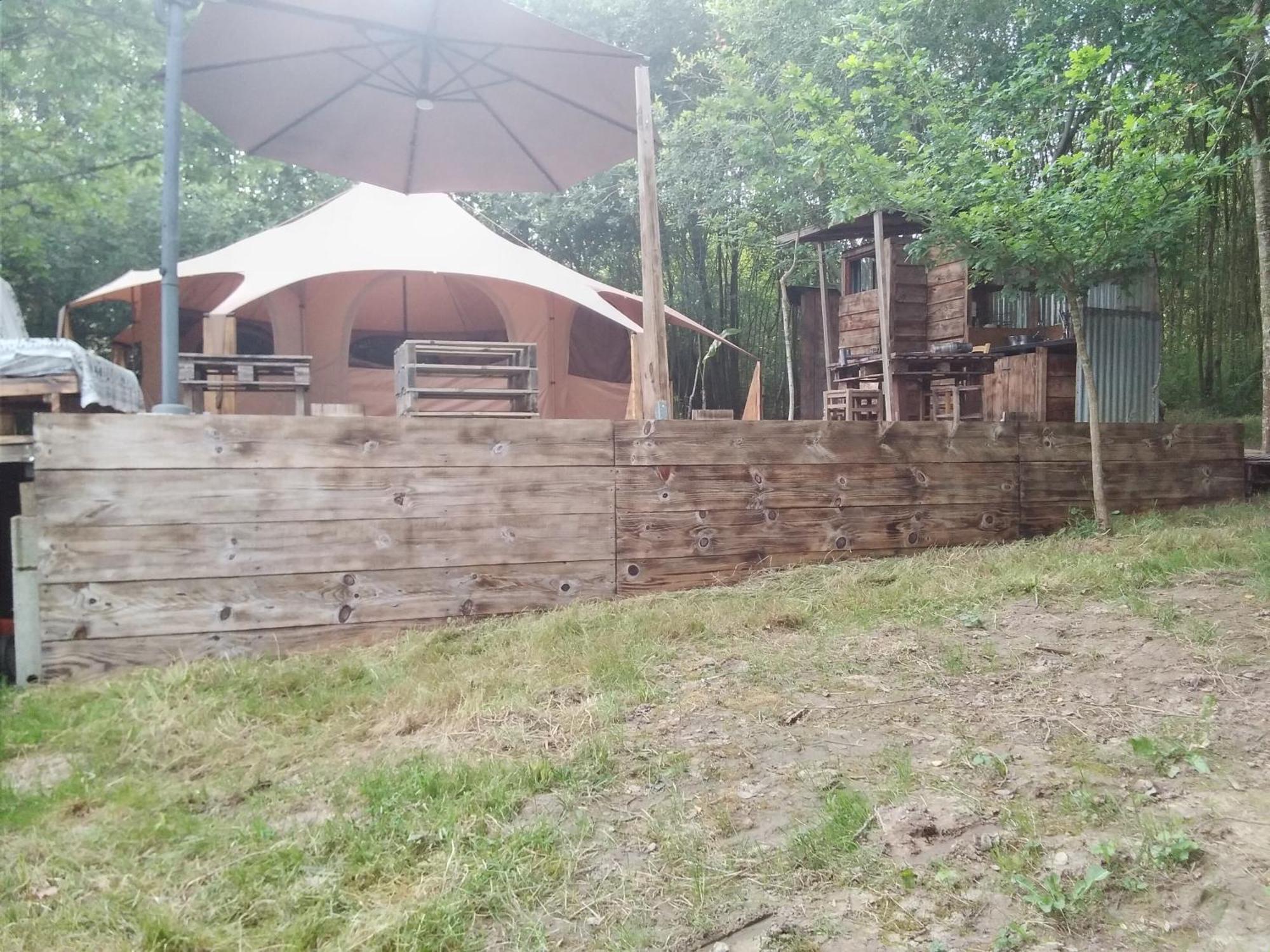Tente Safari Lodge Dans Foret Luxuriante Vielle-Tursan Buitenkant foto